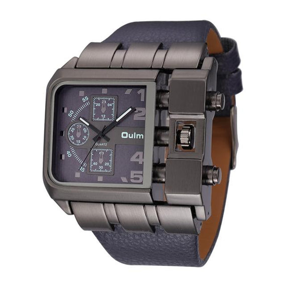 Oulm Men's Unique Quartz watch