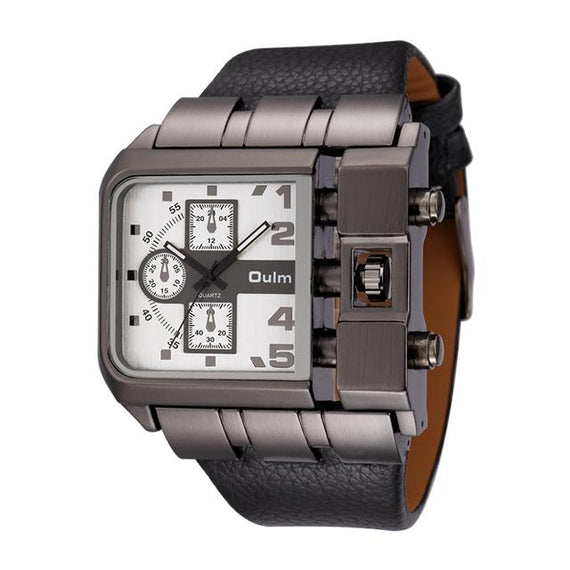 Oulm Men's Unique Quartz watch