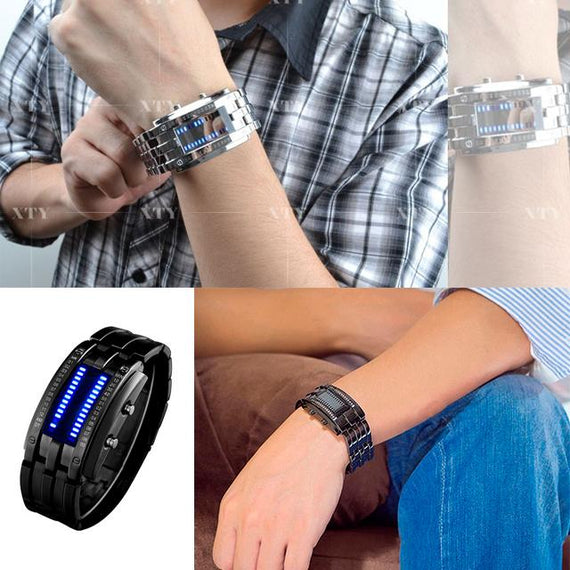 Men's Sanwood Digital LED Bracelet Watch