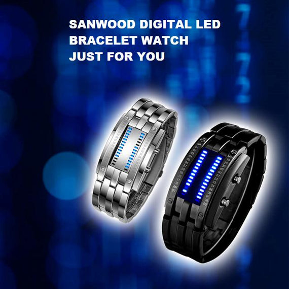 Men's Sanwood Digital LED Bracelet Watch