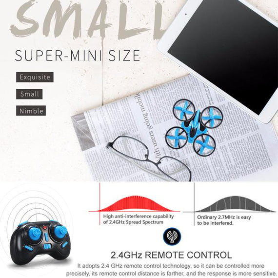 MINI DRONE RC DRONE QUADCOPTERS HEADLESS MODE ONE KEY RETURN RC HELICOPTER