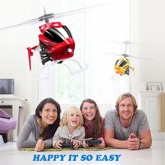 W25 RC Helicopter 2 CH 2 Channel Mini RC Drone With Gyro Crash Resistant RC Toys For Boy Kids Gift