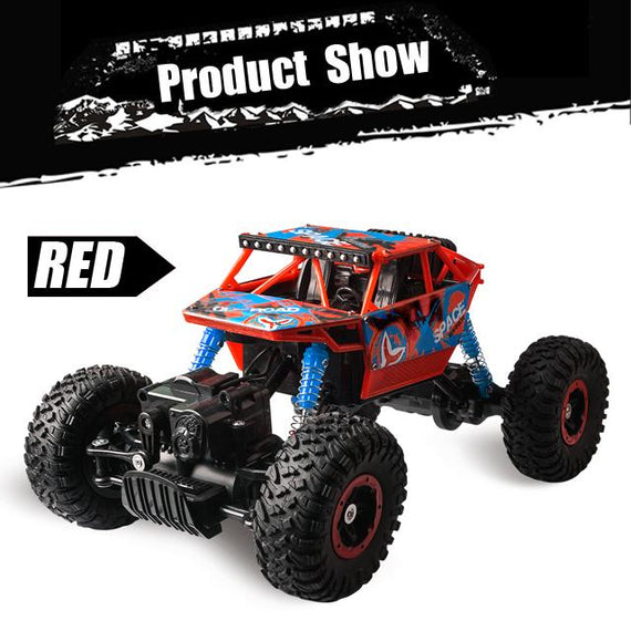 THE NEW 2.4G ALLOY REMOTE CONTROL CAR FOUR-WHEEL DRIVE CLIMBING STUNT BUGGY CLIMBING CAR FEET DRIFT CAR FACTORY DIRECT