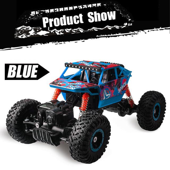 THE NEW 2.4G ALLOY REMOTE CONTROL CAR FOUR-WHEEL DRIVE CLIMBING STUNT BUGGY CLIMBING CAR FEET DRIFT CAR FACTORY DIRECT