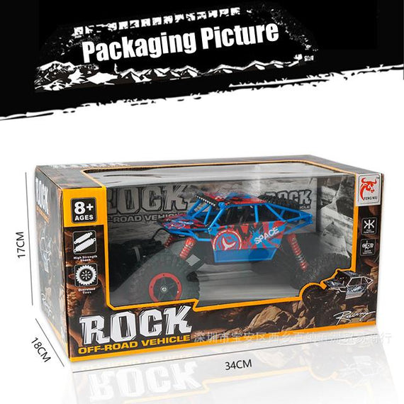 THE NEW 2.4G ALLOY REMOTE CONTROL CAR FOUR-WHEEL DRIVE CLIMBING STUNT BUGGY CLIMBING CAR FEET DRIFT CAR FACTORY DIRECT