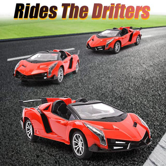 1:16 LARGE ELECTRIC FOUR-WAY CHILDREN'S REMOTE CONTROL CAR REMOTE CONTROL CAR RACING MODEL