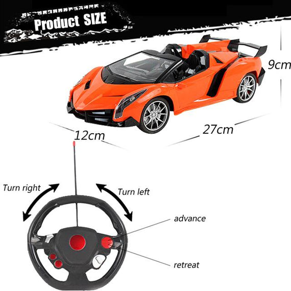 1:16 LARGE ELECTRIC FOUR-WAY CHILDREN'S REMOTE CONTROL CAR REMOTE CONTROL CAR RACING MODEL