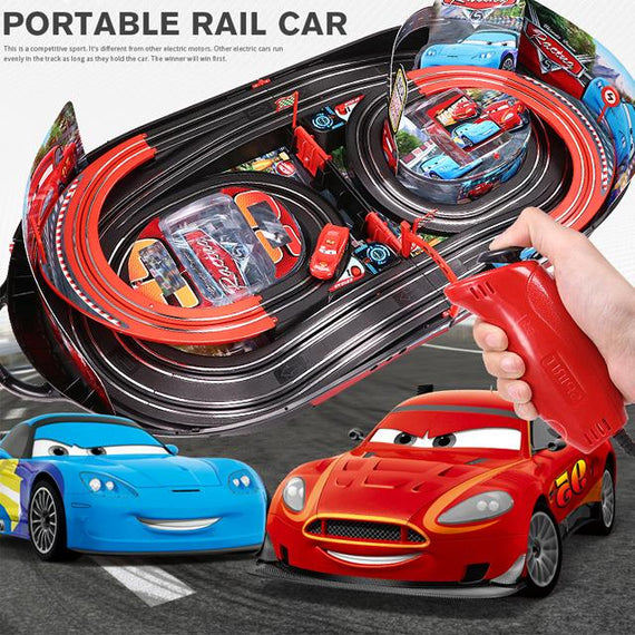 ELECTRIC / MANUAL TELECONTROL TRACK RACING TOY